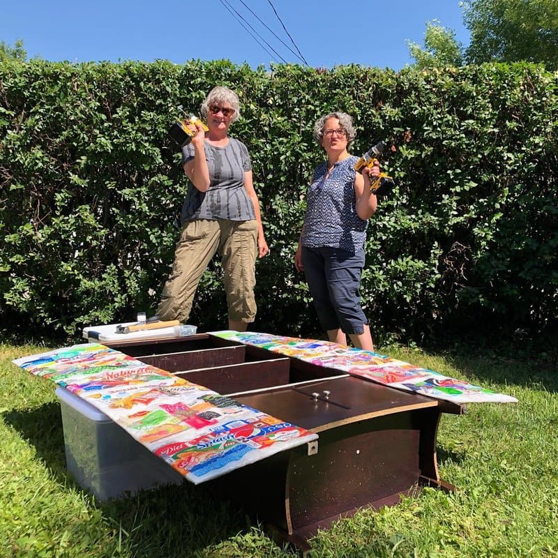Nooks & Crannies installation in an unexpected public space